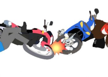 Adu Banteng, Dua Pengendara Sepeda Motor Luka Parah, Satu Meninggal Dunia