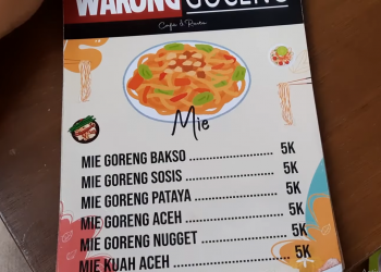 Makan Murah Dan Enak Ditengah Harga BBM Naik, Ke Warung Goceng Aja