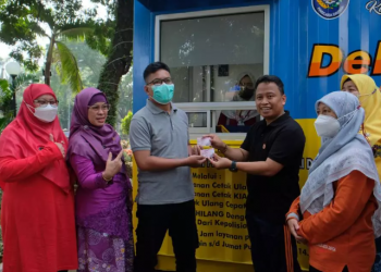 Sekda Resmikan De Fast, Pengambilan Dokumen Kependudukan Secara Cepat