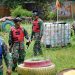 Dua Kelompok Wartawan Adu Strategi Di Arena Paintball Taman Pemuda Pratama