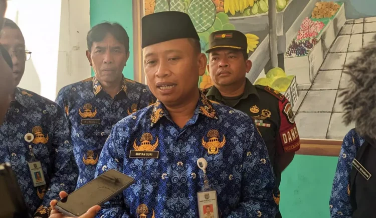 Sekretaris Daerah (Sekda) Kota Depok, Supian Suri memberikan keterangan pers (Ist)