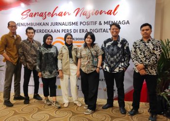 Perwakilan IJTI korda Depok mengikuti malam sarasehan 25 Tahun IJTI (Foto : Ist)