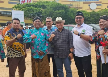 Sekda Kota Depok, Supian Suri bersama pengurus K3D (Ist)