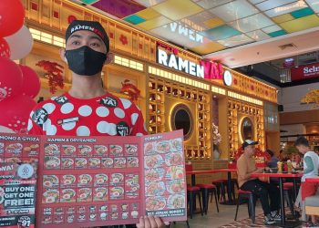 Cabang ke-91 RamenYA! di Depok Town Square.(Baday)