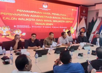 KPU Depok nyatakan dua bakal calon wali kota dan wakil wali kota memenuhi syarat administrasi Pilkada (Ist)
