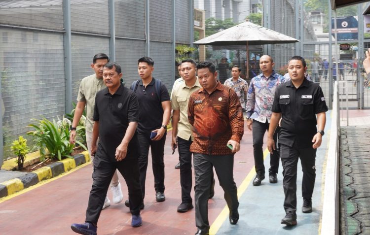 Kunjungan Direktur Jenderal Pemasyarakatan. Mashudi ke Rumah Tahanan kelas 1 Depok (Ist)