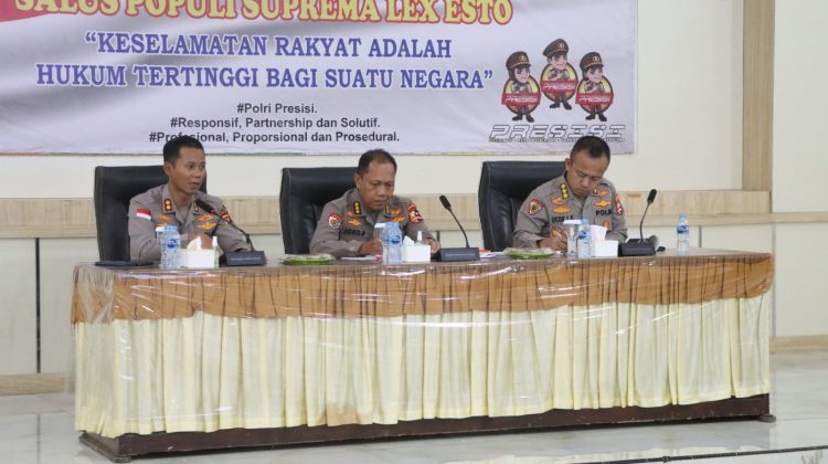 Inspektorat Pengawasan Umum (Itwasum) Polri kunjungi Mapolres Bengkayang jelang panen raya (Ist)