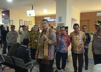 Wamen PAN-RB Apresiasi Pelayanan Publik di Polresta Bandar Lampung, Beri Nilai 90