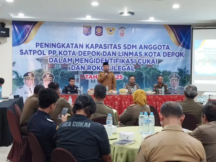 Tingkatkan SDM, Wali Kota Depok Dorong Satpol PP Dan Linmas Pahami Rokok Ilegal