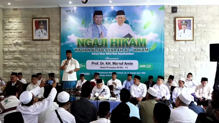 Ngaji Hikam Bareng Ma’ruf Amin, Wali Kota Depok: Semoga Menambah Keberkahan Untuk Kota Depok