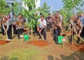 Menteri LH Dan Dubes Norwegia Tanam Pohon di UIII, Indonesia Perkuat Diplomasi Keanekaragaman Hayati