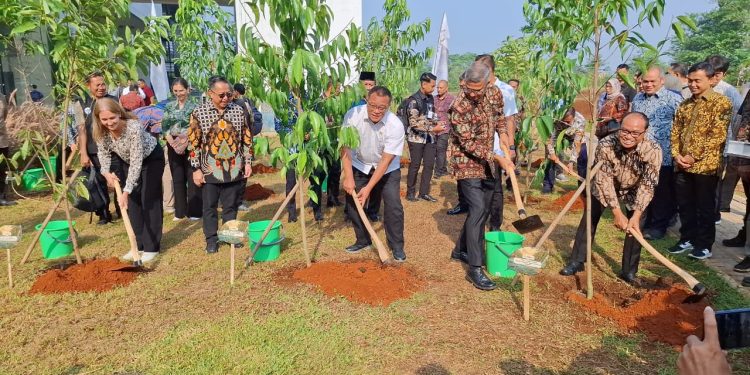 Menteri LH Dan Dubes Norwegia Tanam Pohon di UIII, Indonesia Perkuat Diplomasi Keanekaragaman Hayati