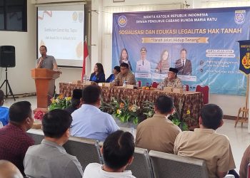 WKRI DPC Bunda Maria Ratu Bersama Kecamatan Tapos Edukasi Warga Soal Legalitas Tanah