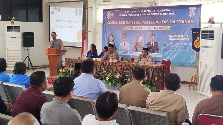 WKRI DPC Bunda Maria Ratu Bersama Kecamatan Tapos Edukasi Warga Soal Legalitas Tanah