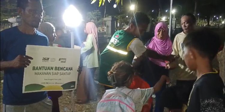 Gempa M7,7 Guncang NTT, Laznas ASAR Humanity Bergerak Tanggap Bencana Bersama Relawan KSATRIA