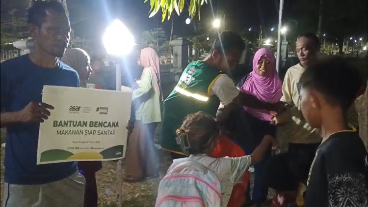 Gempa M7,7 Guncang NTT, Laznas ASAR Humanity Bergerak Tanggap Bencana Bersama Relawan KSATRIA